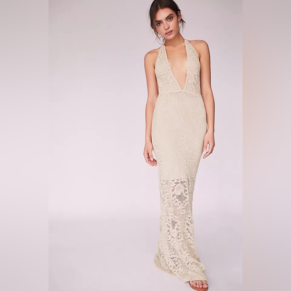 Lima Crochet Maxi Dress Free People